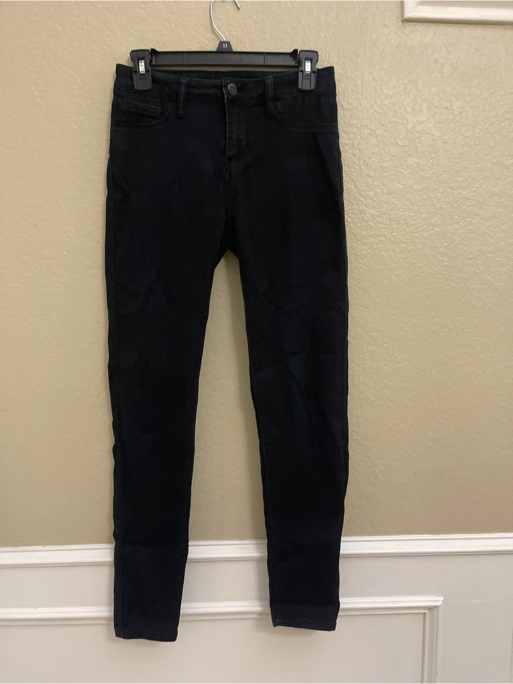 Cello Black Skinny Jeans Stretch Denim Size 5 / 26.5 Inseam